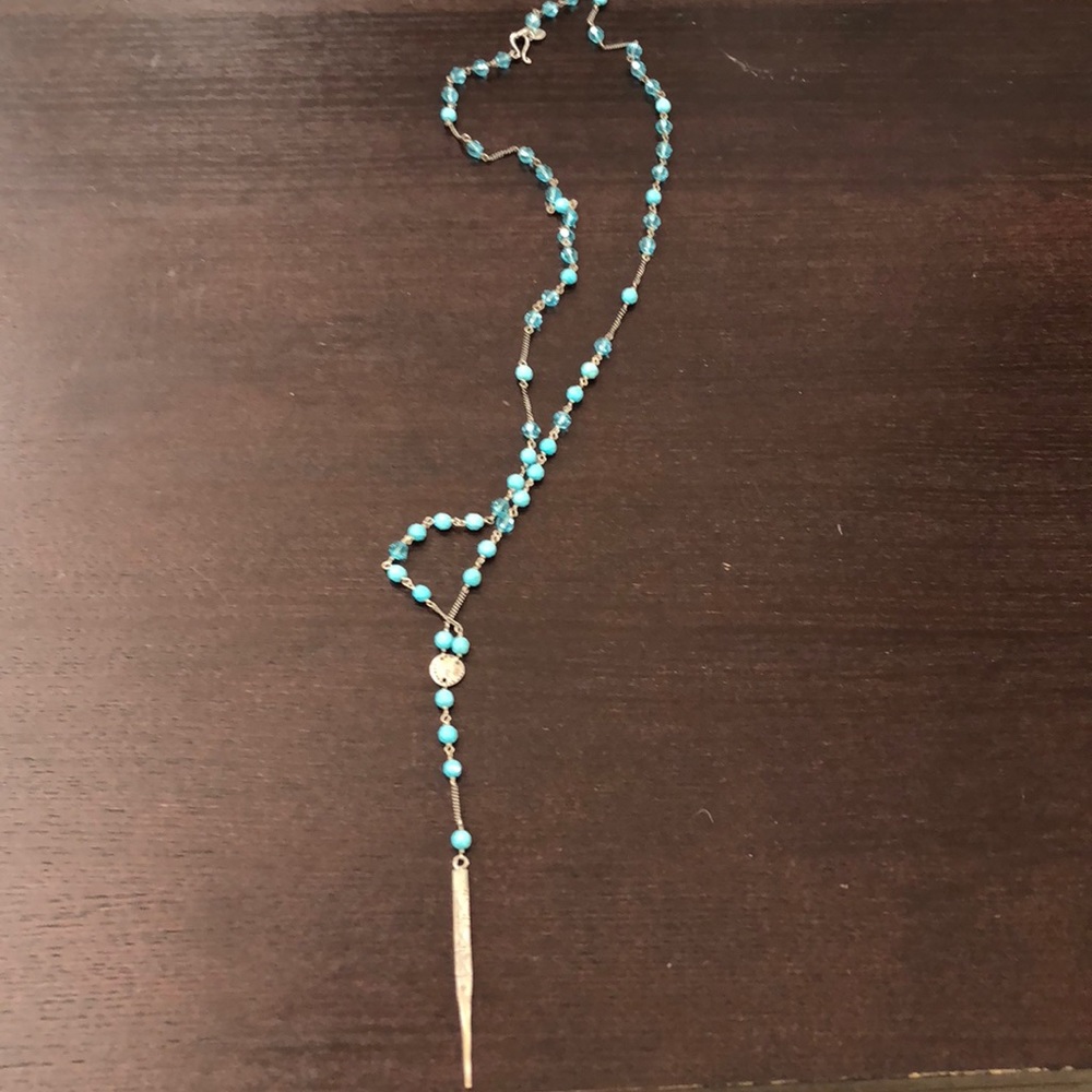 Chan Luu Turquoise Dagger Necklace